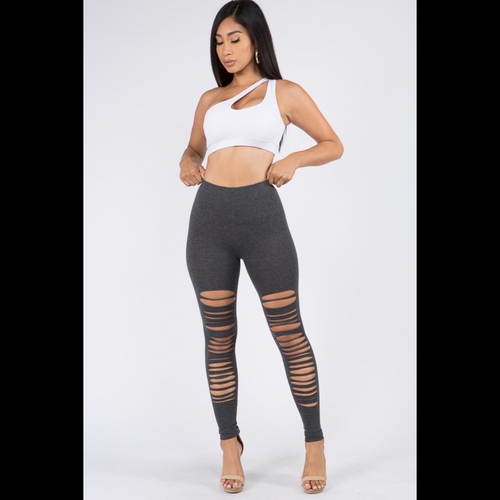 Sassy Ripped Leggings